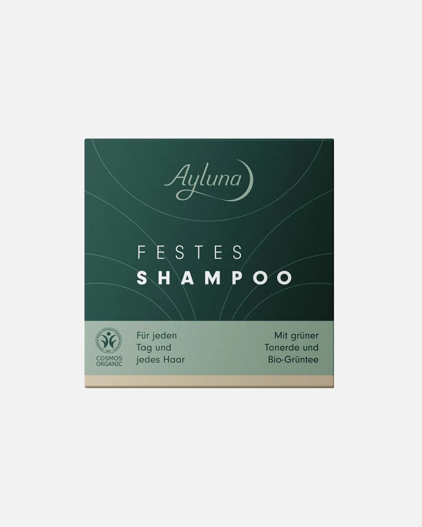Твердый шампунь - для ежедневного использования Ayluna Naturkosmetik, 60 гр