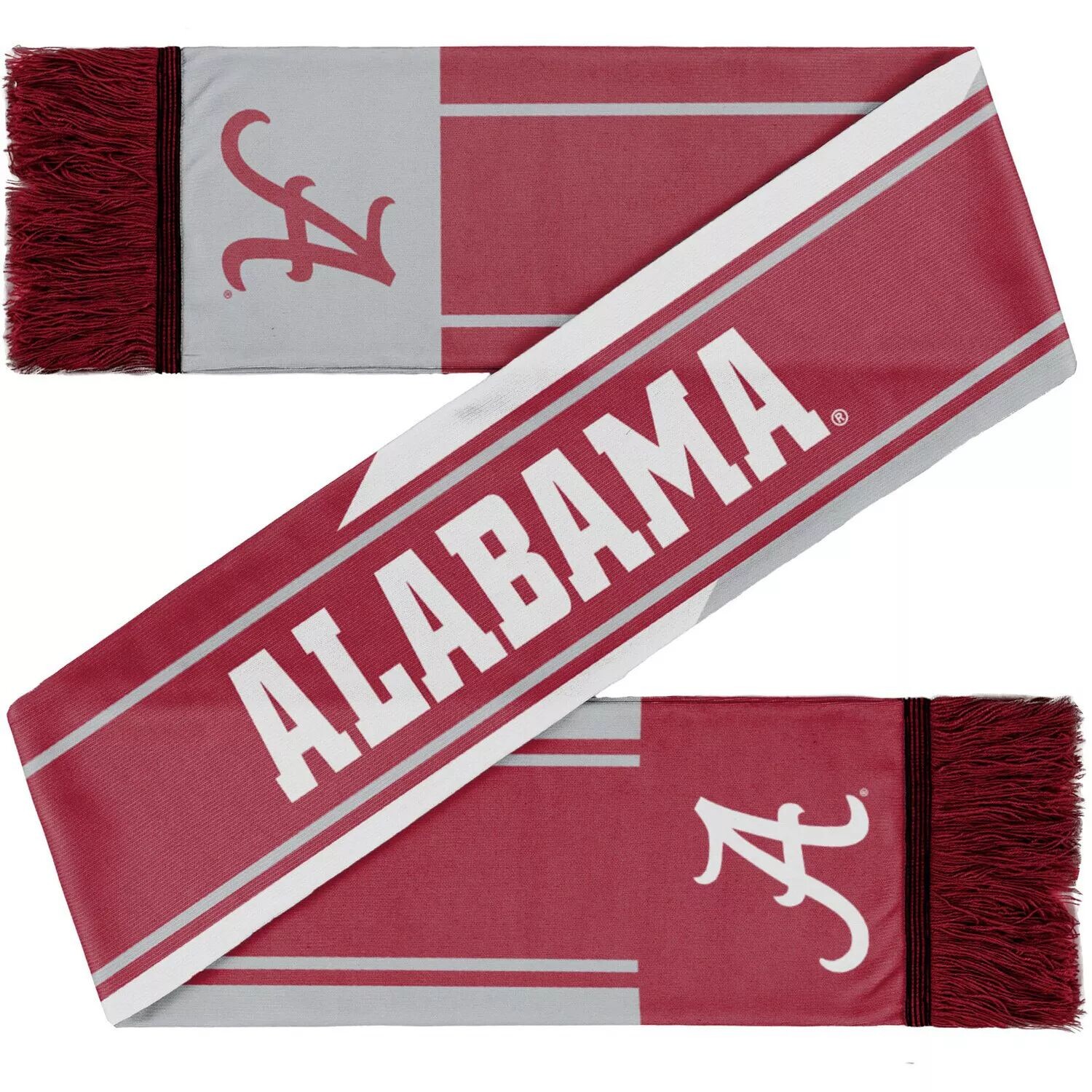 

Шарф с надписью FOCO Alabama Crimson Tide Color Wave