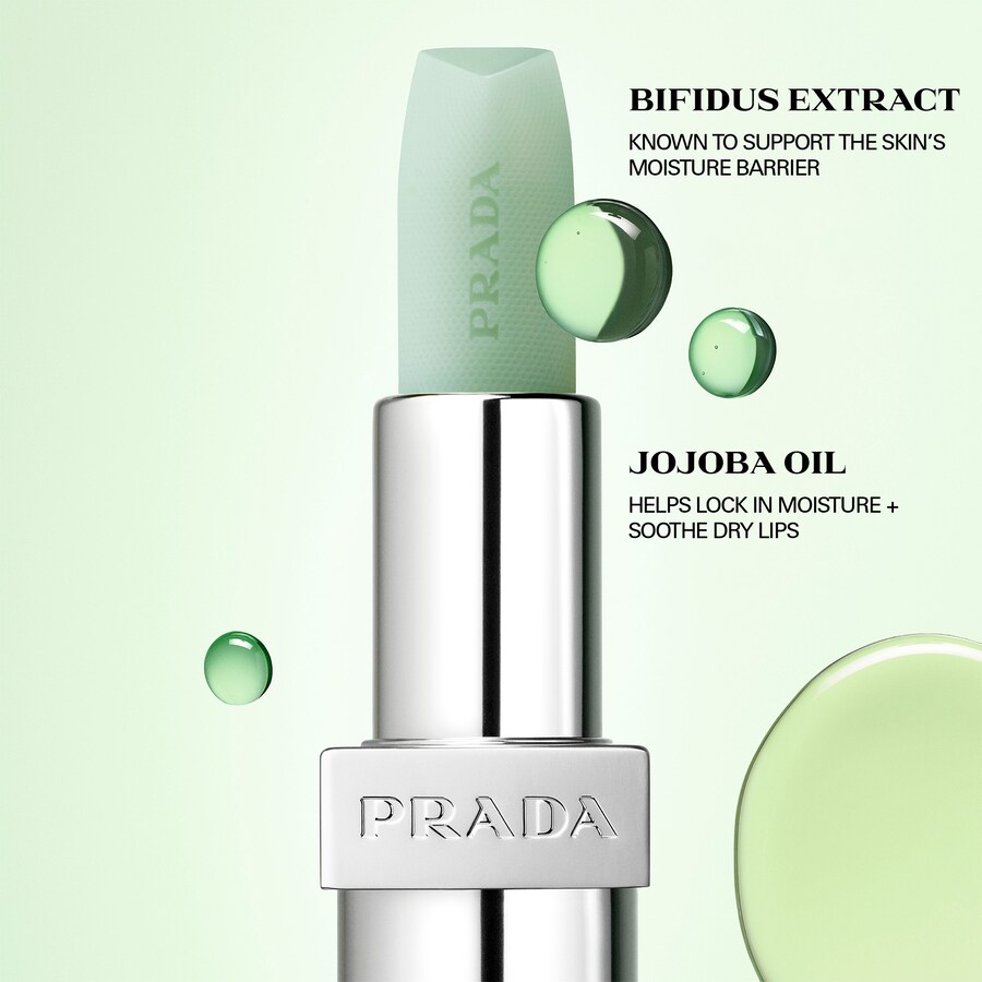 Увлажняющий бальзам для губ с маслом жожоба Prada Beauty, 0.13 oz, 000 Universal — фото 3