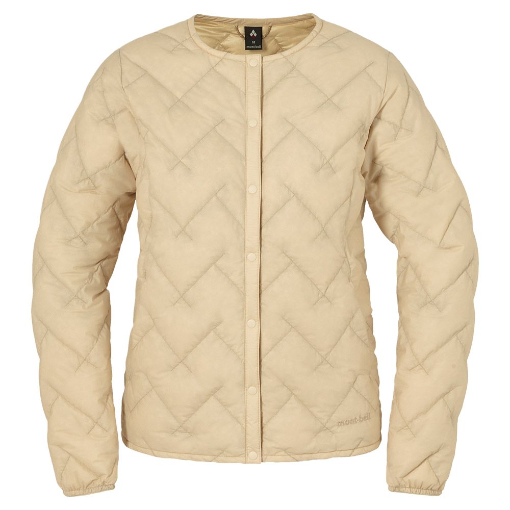 

MONTBELL Женская пуховая куртка, Ivory White