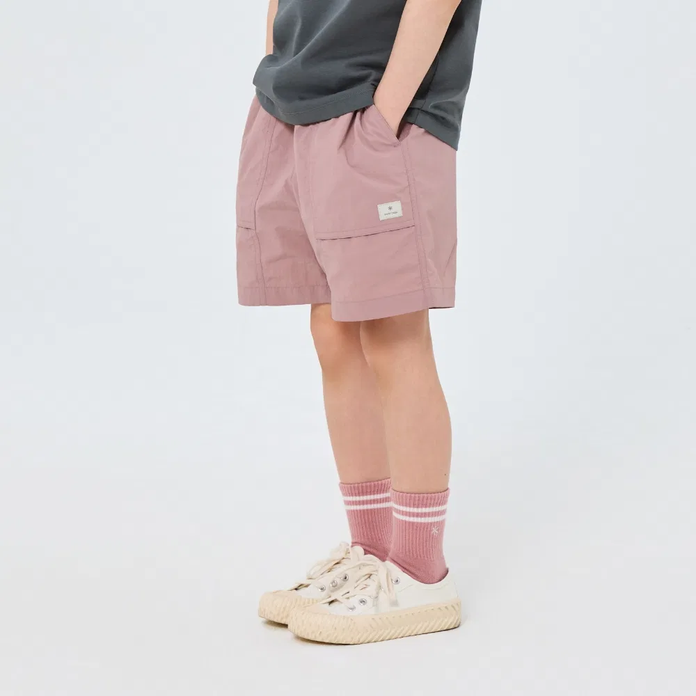 Девочковые таслановые шорты Deep Pink от Snowpeak Apparel Kids