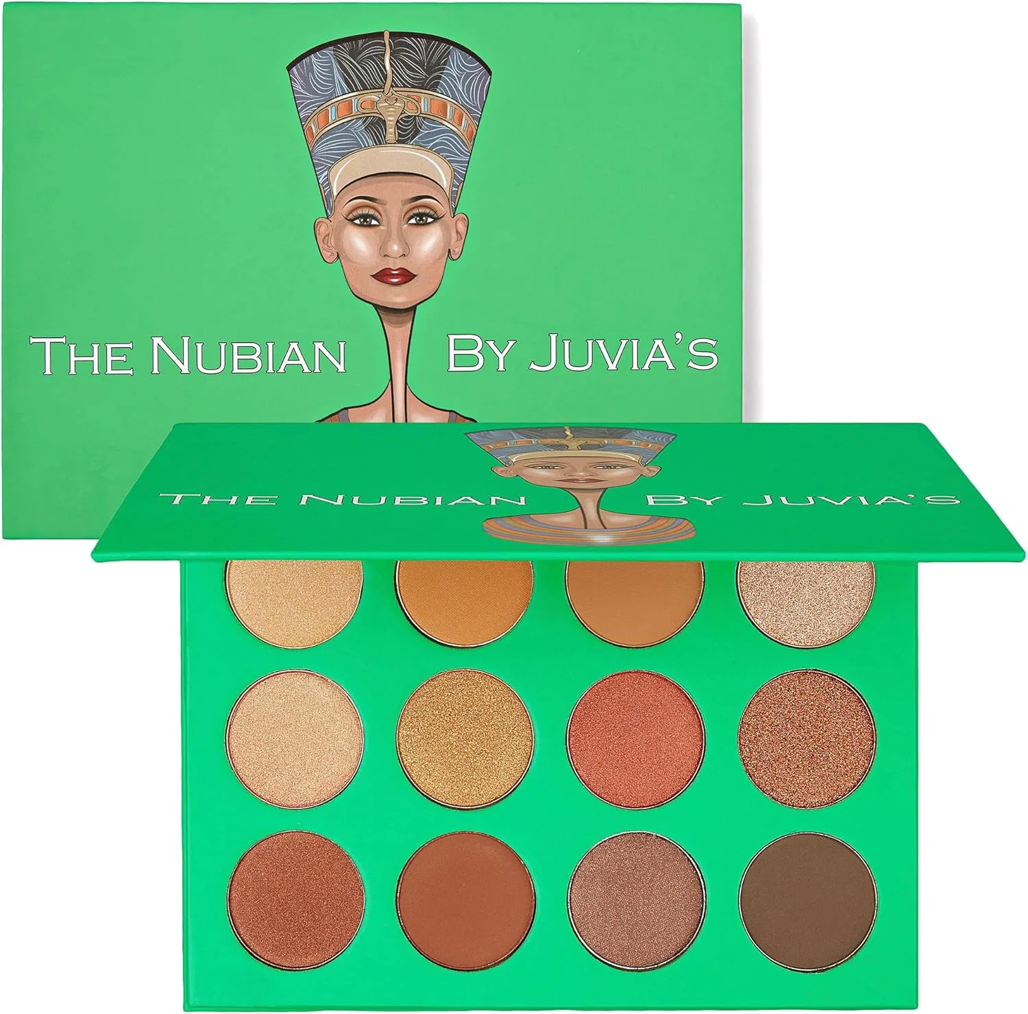 Палетка теней для век Juvia's Place The Jubian 12 оттенков 18 г