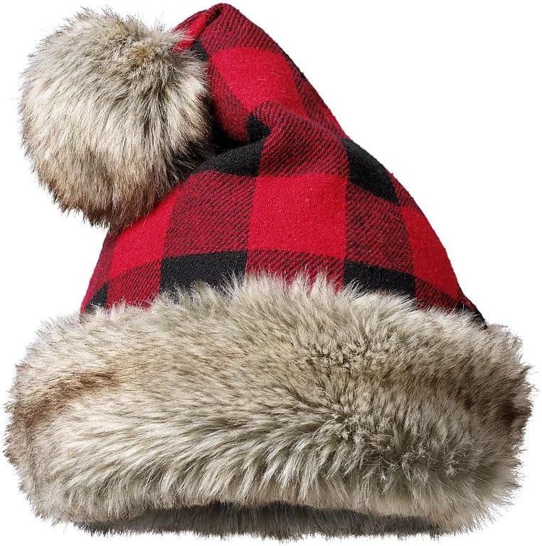 

Шапка Санты Эдди Бауэра из бизоньей клетки Eddie Bauer, Scarlet