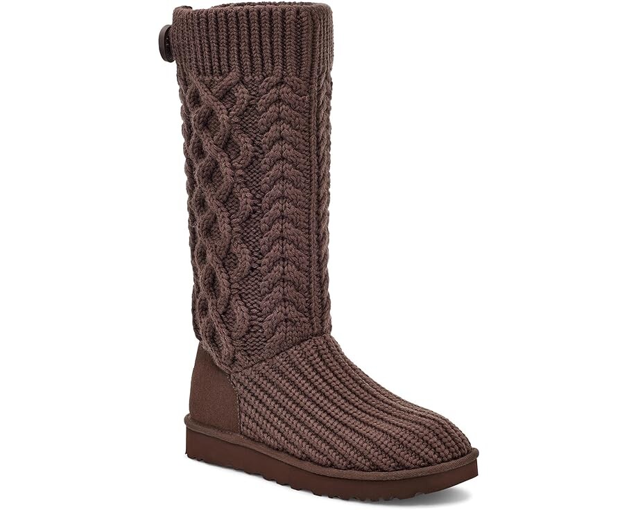 

Ботинки UGG Classic Cardi Cabled Knit, цвет Burnt Cedar