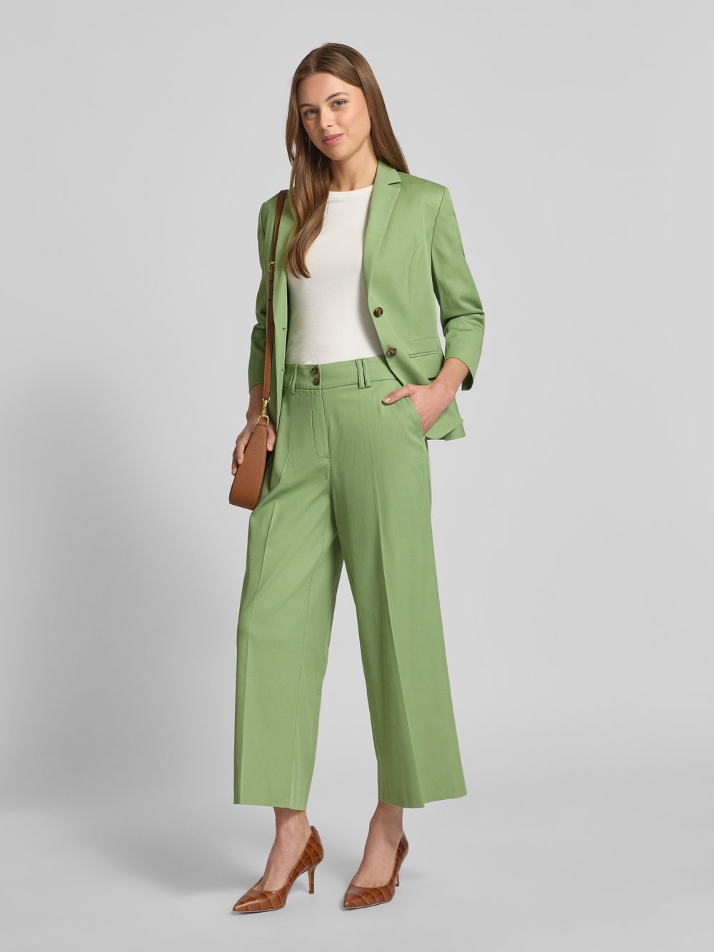 

Блейзер с рукавами 3/4 More & More, зеленый