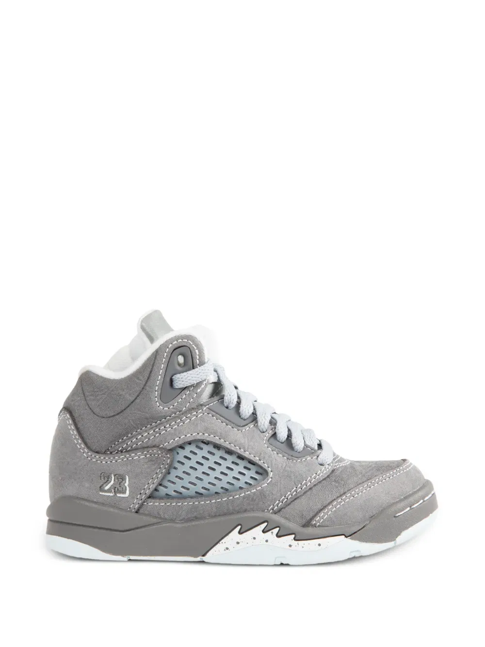 Кроссовки Air Jordan 5 Jordan Kids, серый — фото 2