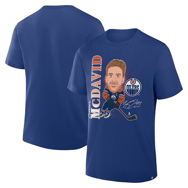 

Футболка с карикатурой Connor McDavid Edmonton Oilers Fanatics