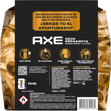 Коллекция изысканных ароматов e Aqua Bergamot Axe — фото 2