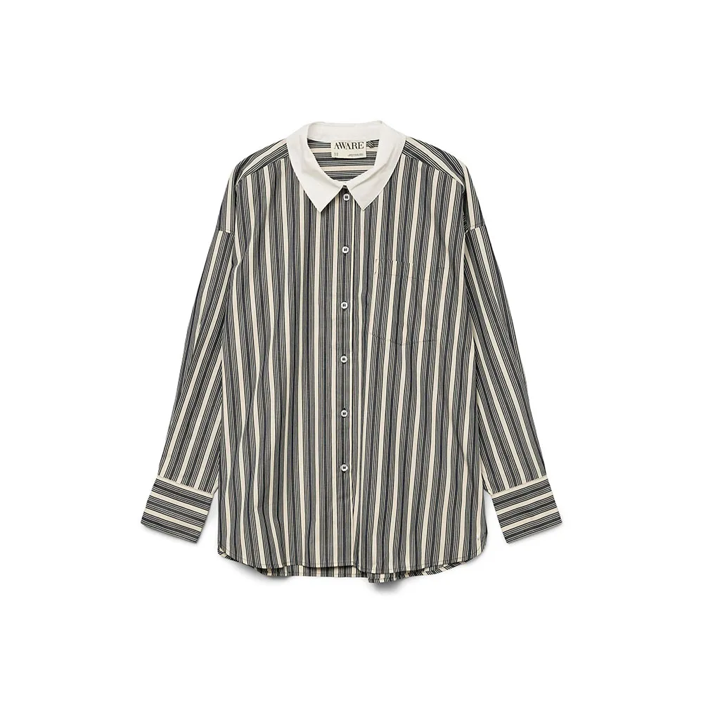 

Рубашка с длинным рукавом Vero Moda Awparina, серый