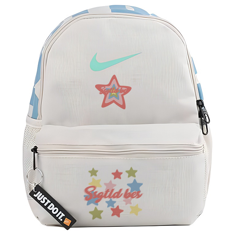 

Nike Тканевый рюкзак женский серо-белый, Polka Dot Stars