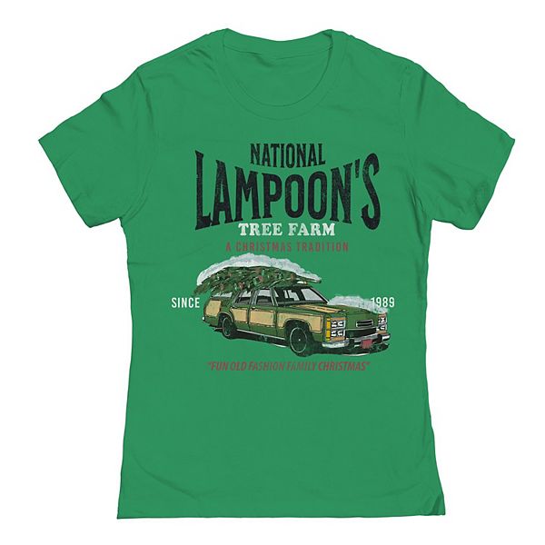 

Футболка с принтом National Lampoon's Christmas Vacation Tree Farm Licensed Character