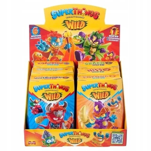 

Super zings Things, серия 12, коробка Wild Kids, 6 фигурок Magic Box