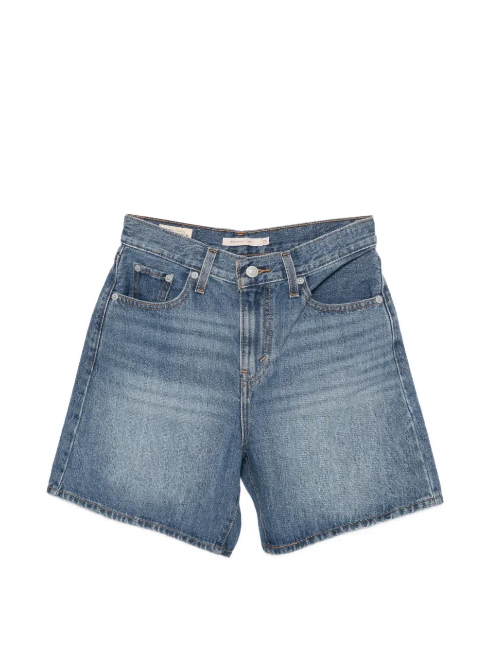 Свободные шорты с высокой талией Levi'S, синий