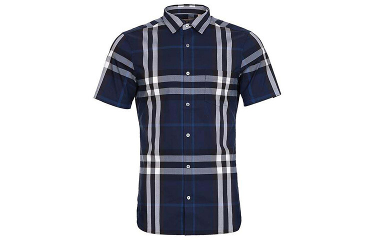 

Рубашка мужская Burberry, цвет Midnight Blue Comes with Gift Bag (Including Original Bag)