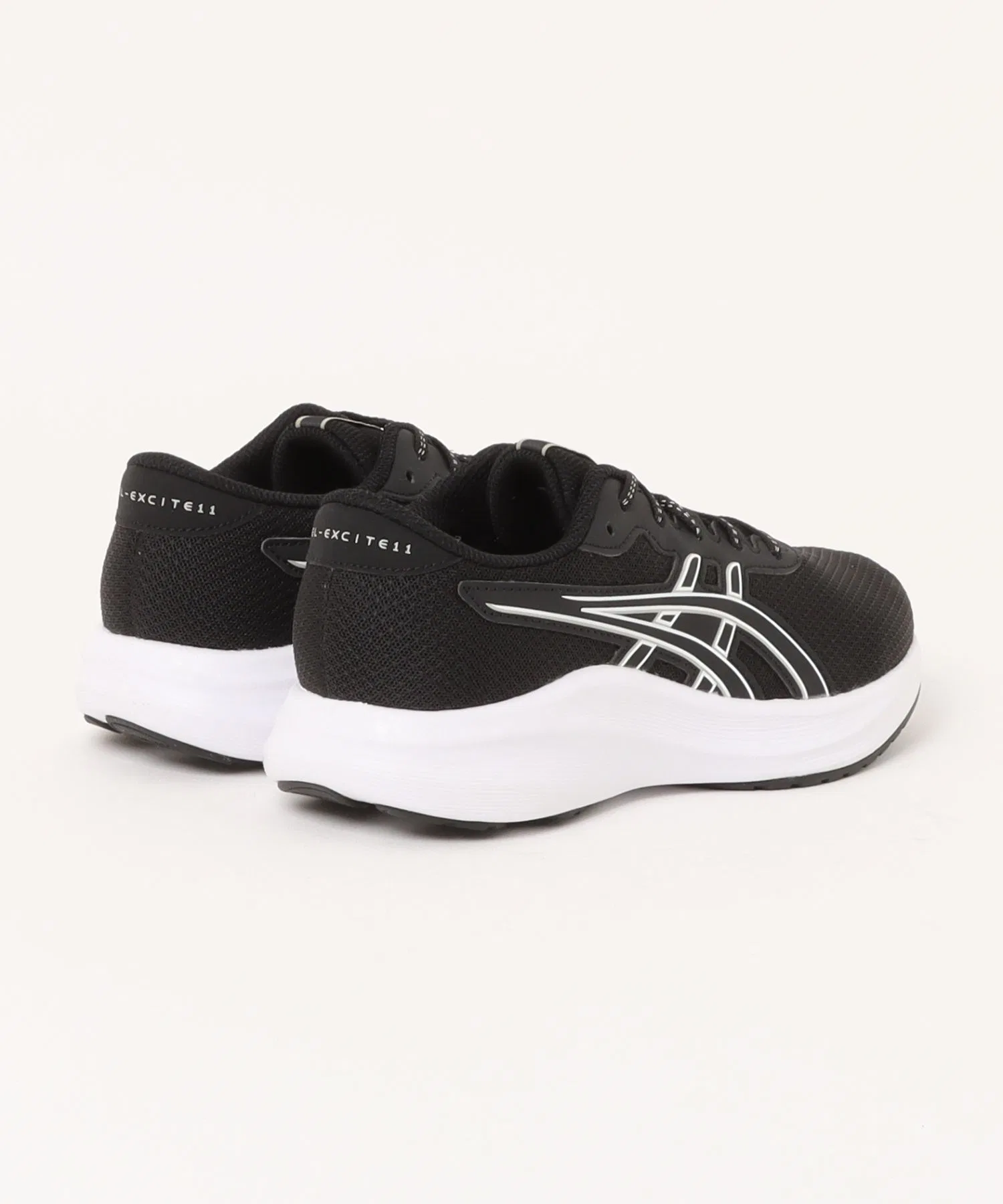 Детские кроссовки ASICS GEL-EXCITE 11 GS для бега чёрно-белые — фото 2