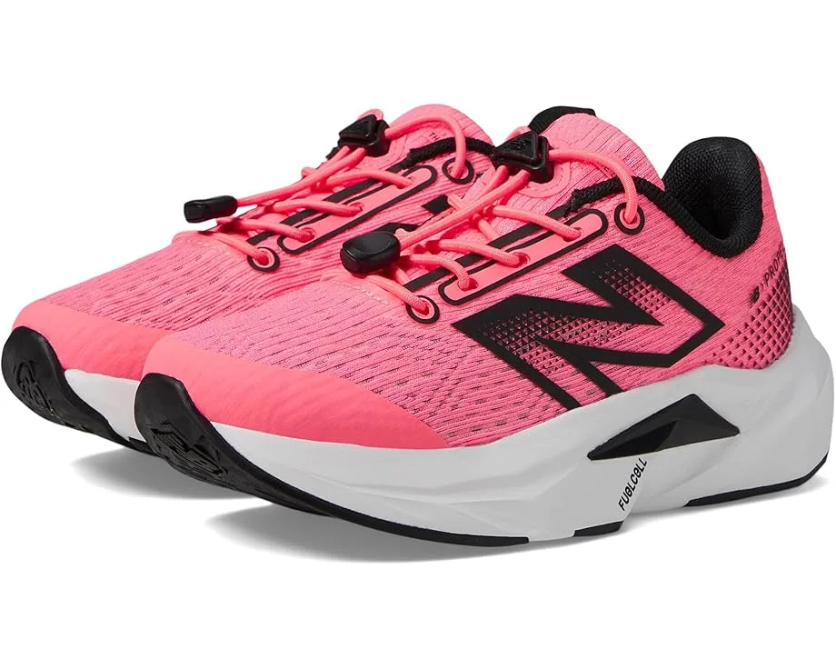 Кроссовки New Balance Kids Fuelcell Propel v5 Bungee (Little Kid), Ultra Pink/Black