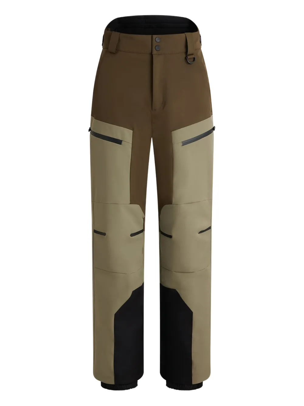 

Лыжные брюки с молниями Fusalp, зеленый