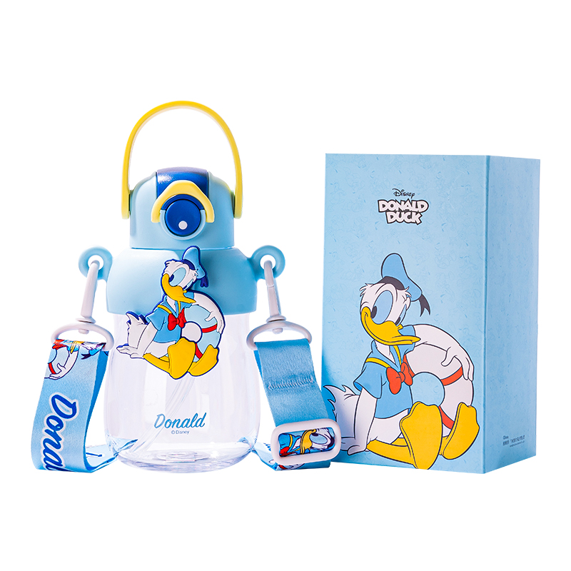 

Студенческая кружка для офиса, летняя милая портативная кружка 650 мл Disney, Donald Duck [Send Cup Brush + Sticker]