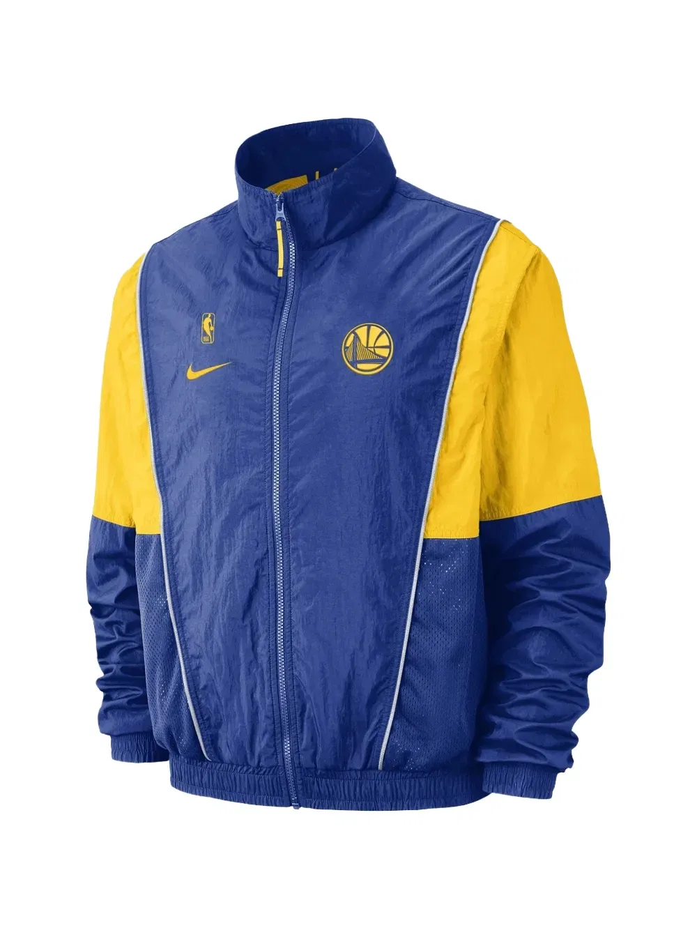 Куртка NBA Golden State Warriors для болельщиков на площадке Nike, синий