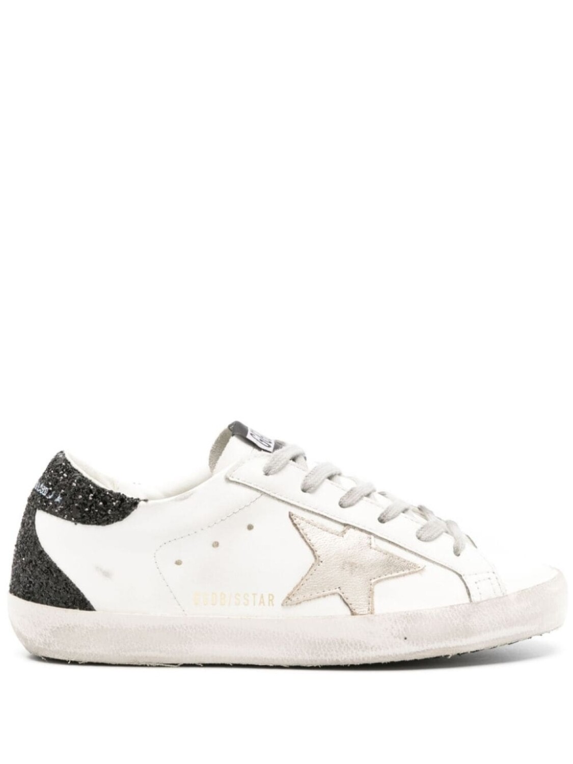 

Golden Goose кеды Super-Star с блестками, белый
