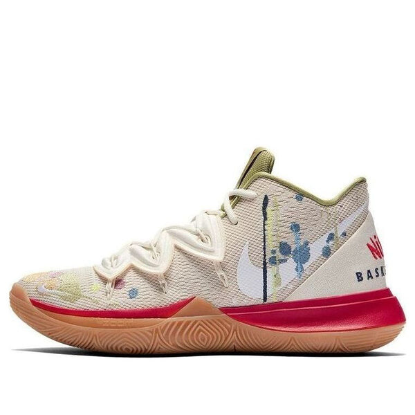 

Кроссовки bandulu x kyrie 5 'embroidered splatters' Nike, бежевый