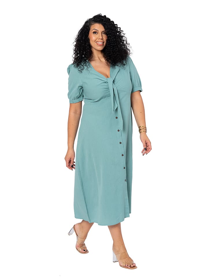 

Длинное платье Aller Simplement, светло-синий