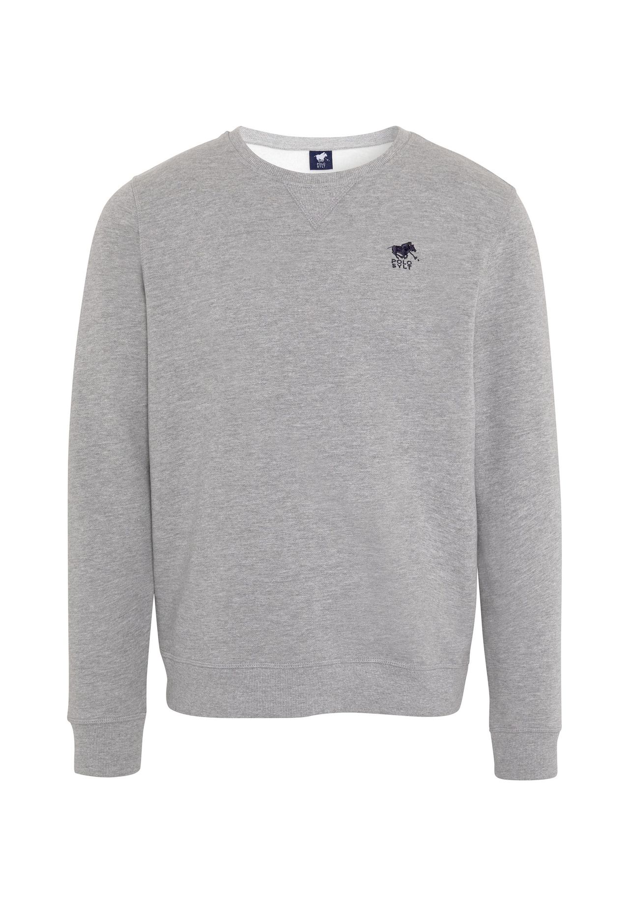 

Свитер с вышитым логотипом POLO SYLT, цвет Neutr. Gray