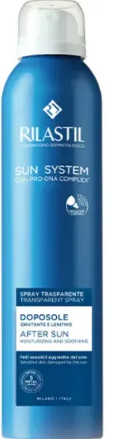 

Rilastil Sun system Прозрачный спрей после загара 200 мл Смягчающее и освежающее средство