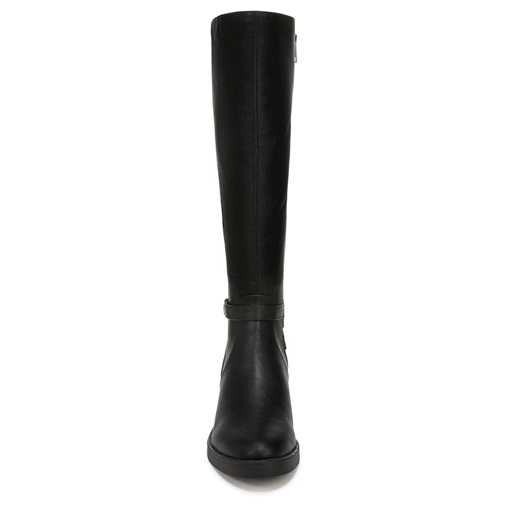 Сапоги до колена на широкую икру Berkley Lifestride, black faux leather — фото 3