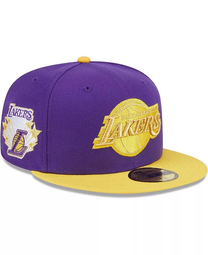 

Мужская фиолетовая, золотая бейсболка Los Angeles Lakers Gameday Gold Pop Stars 59FIFTY Fitted New Era
