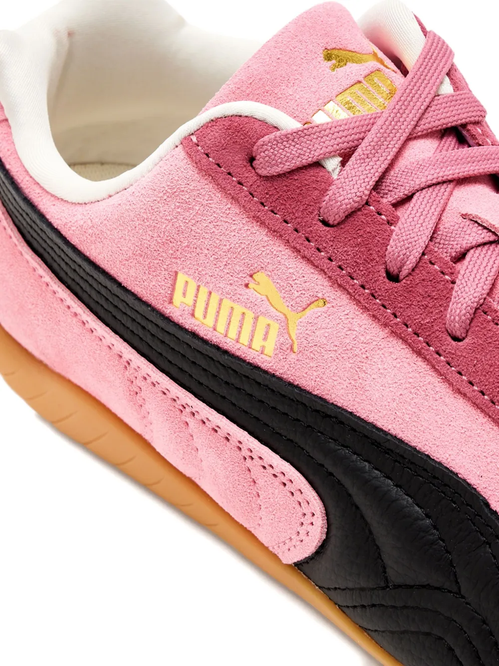 Кроссовки Speedcat из замши и кожи PUMA, розовый — фото 3