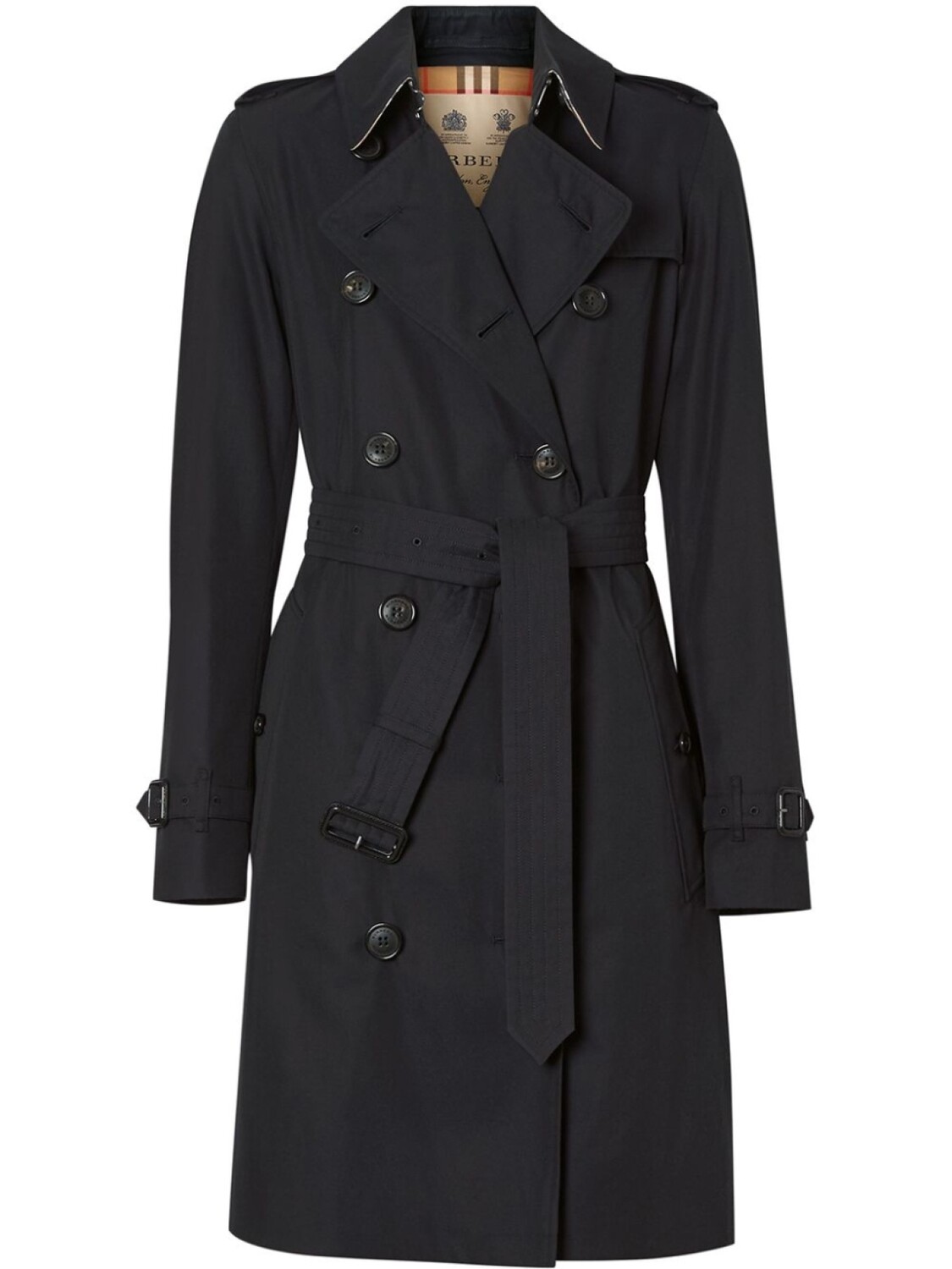 

Burberry тренч The Kensington Heritage, синий