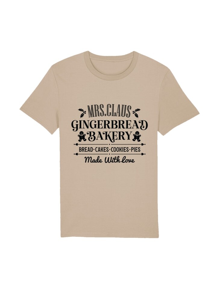 

Футболка F4NT4STIC T-Shirt Santas Gingerbread Bakery Weihnachten, цвет desert dust