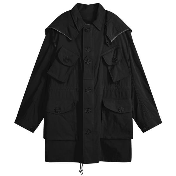 

X cp company нейлоновая куртка оксфорд с защитными очками Junya Watanabe Man, черный