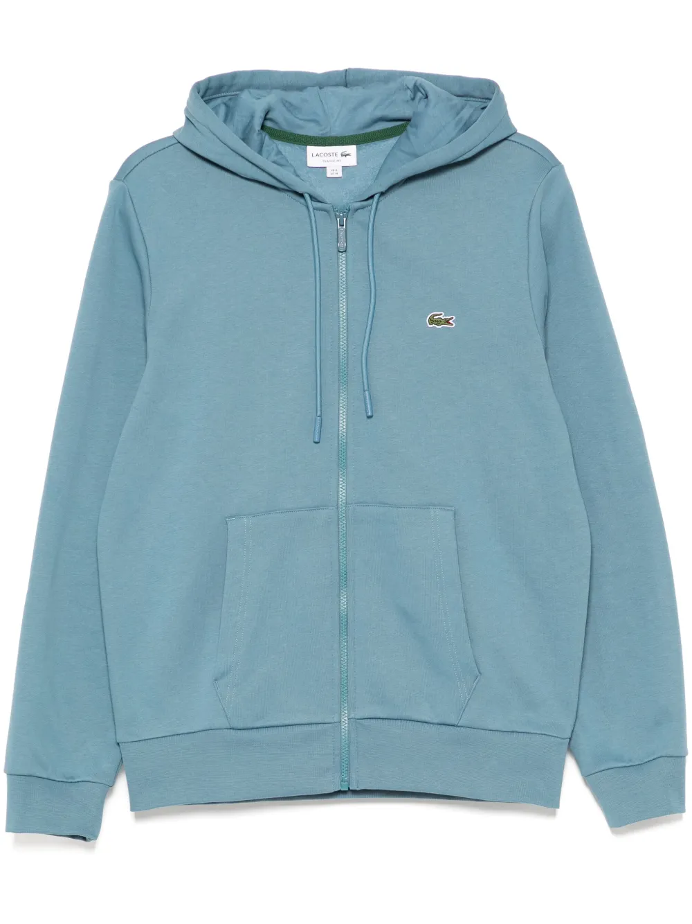 

Худи на молнии Lacoste, синий