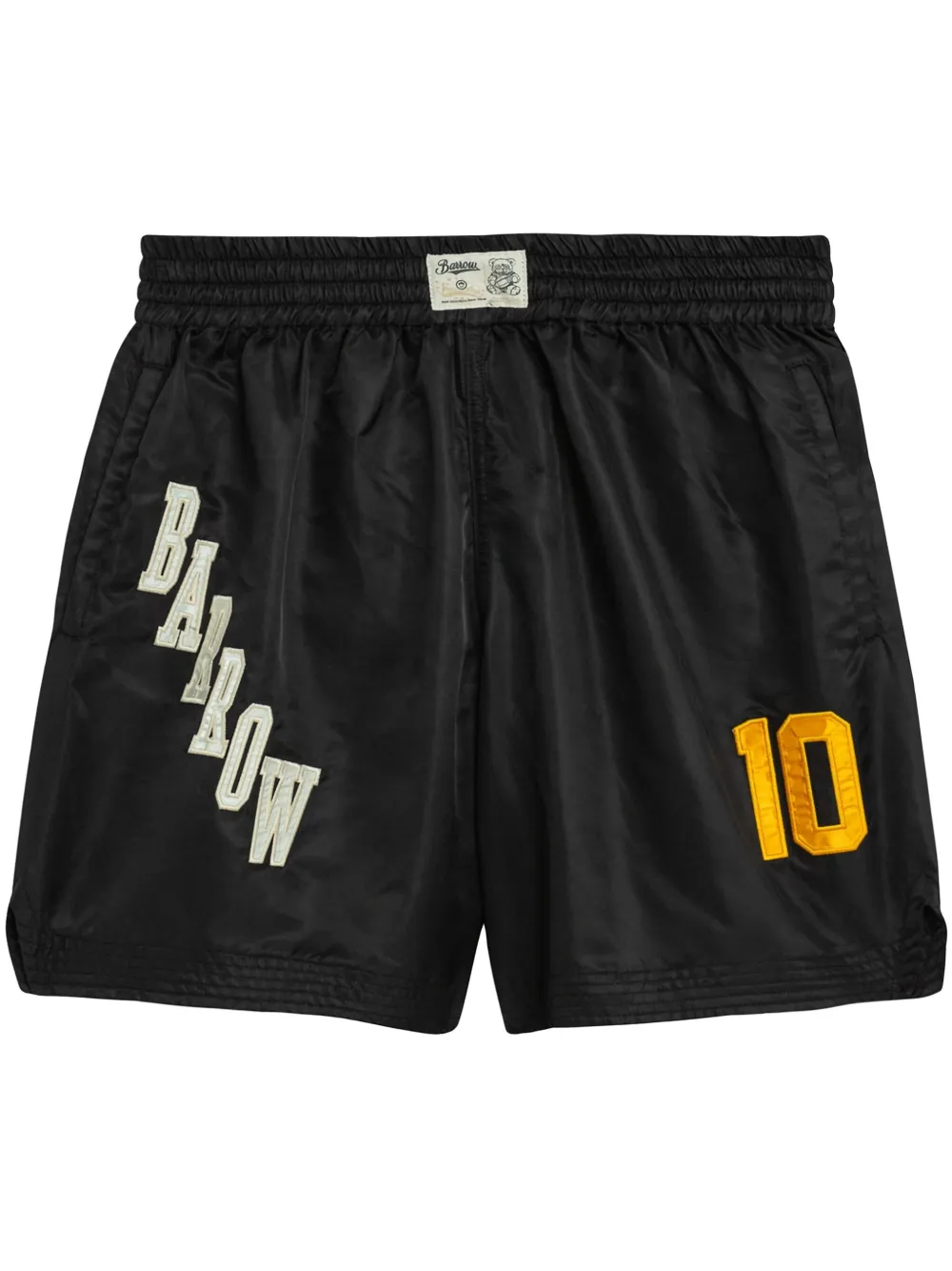 

Шорты с вышитым логотипом Barrow, черный