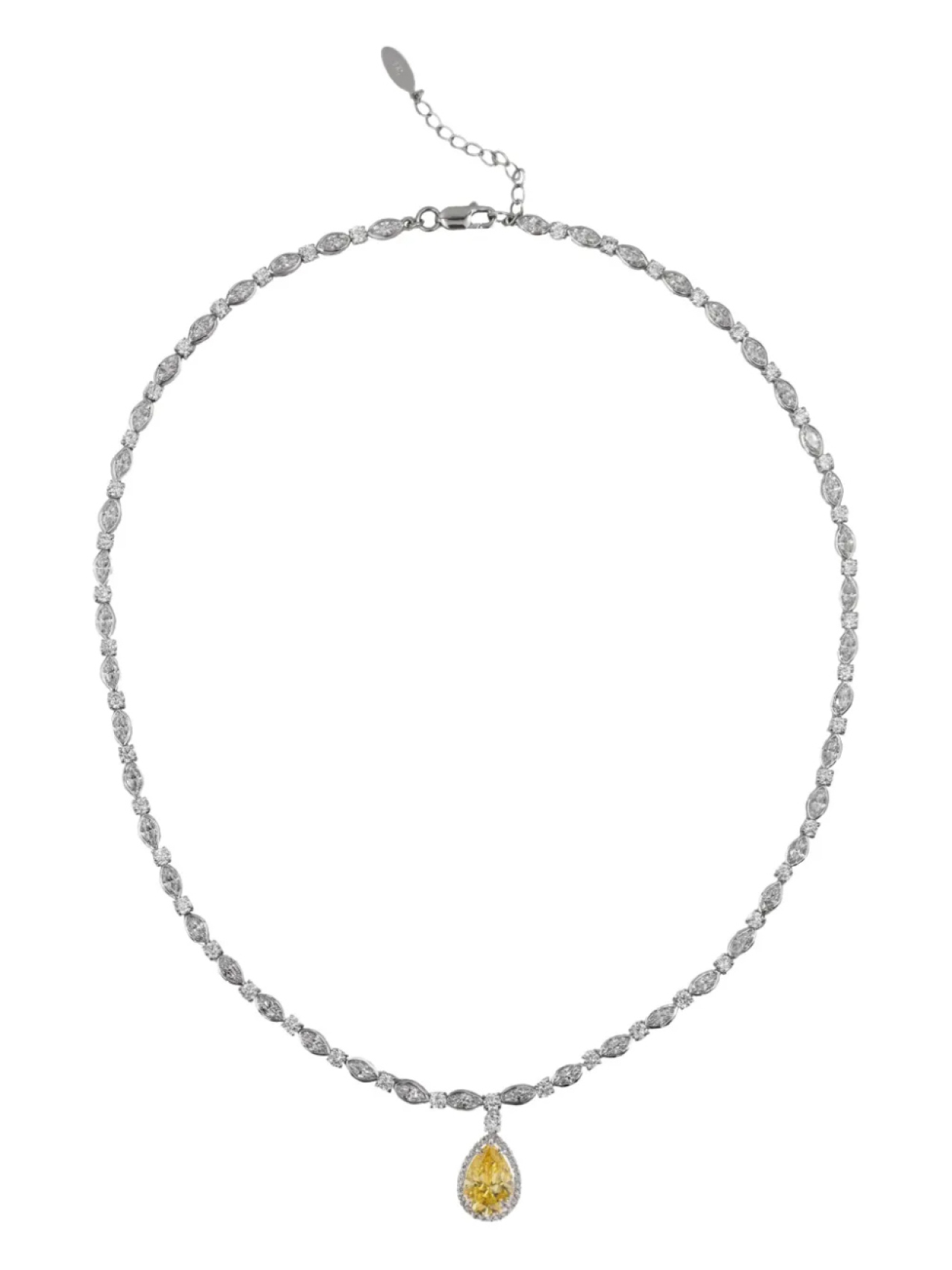 

Ожерелье Орели Juwelina Paris, серебряный