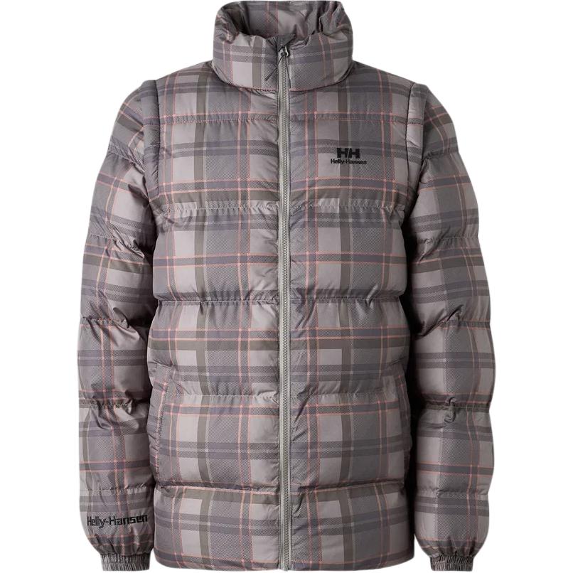 

HELLY HANSEN Юбка модульный пуховик унисекс, Plain Concrete Gray/876 CONCRETE