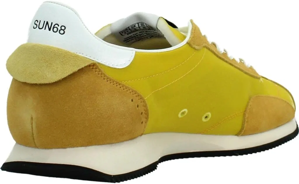 Кроссовки SUN68 Men's Easy Runner Accessories, Yellow — фото 3
