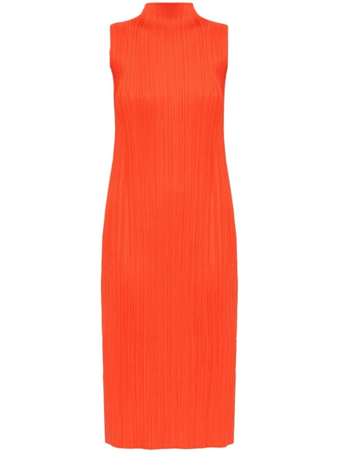 

Pleats Please Issey Miyake платье миди Monthly Colors: April, оранжевый
