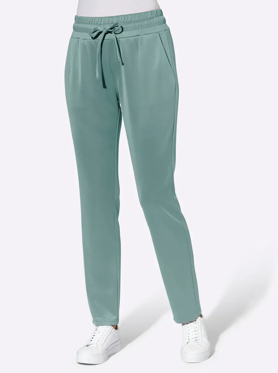 

Брюки без застежки Classic Basics, цвет Jade
