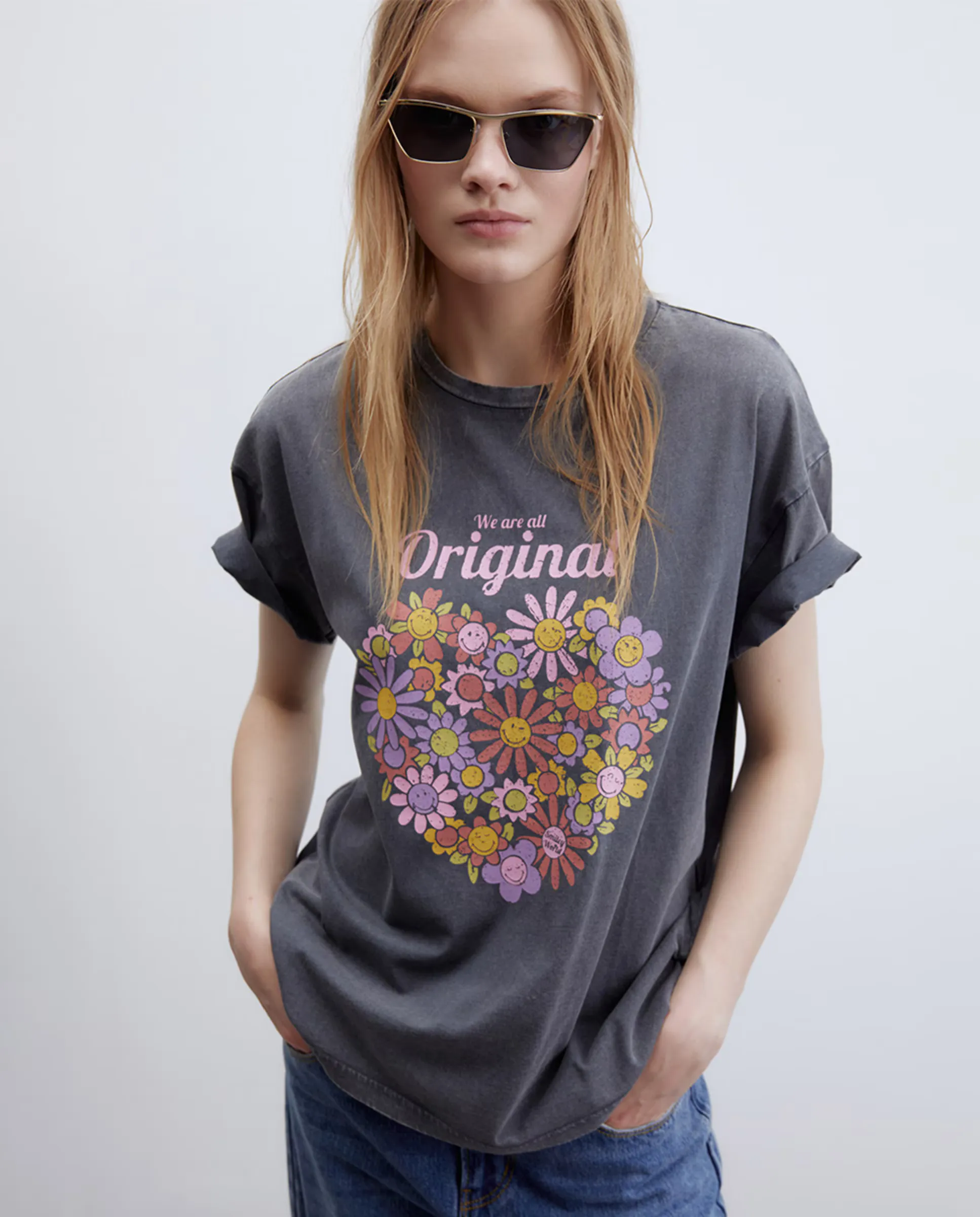 

Футболка Smiley Sfera, темно-серый