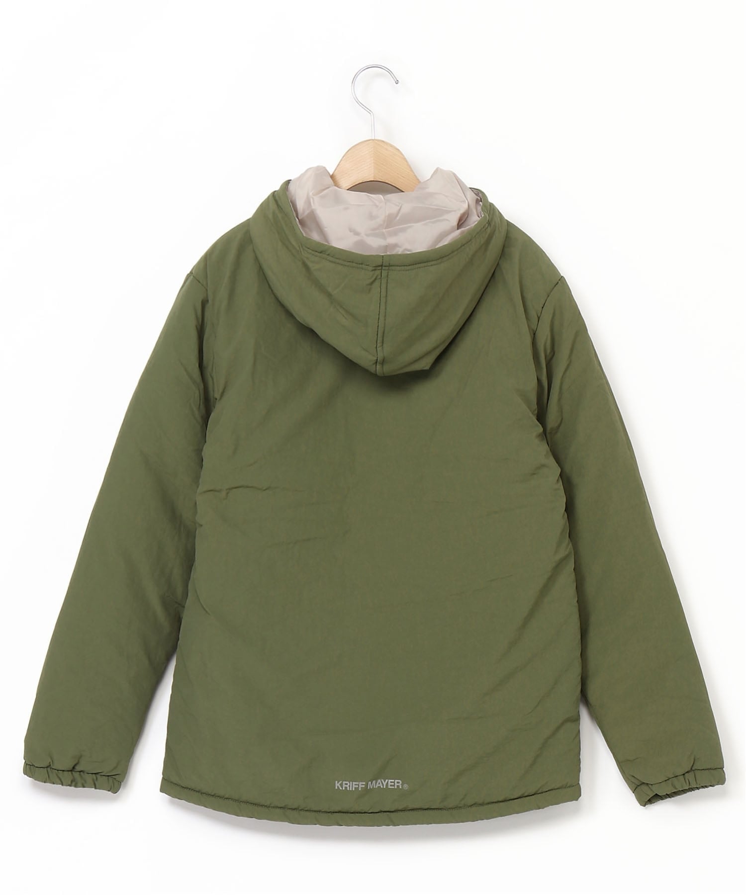 (К) Водоотталкивающая стеганая куртка KRIFF MAYER, OLIVE GREEN — фото 4