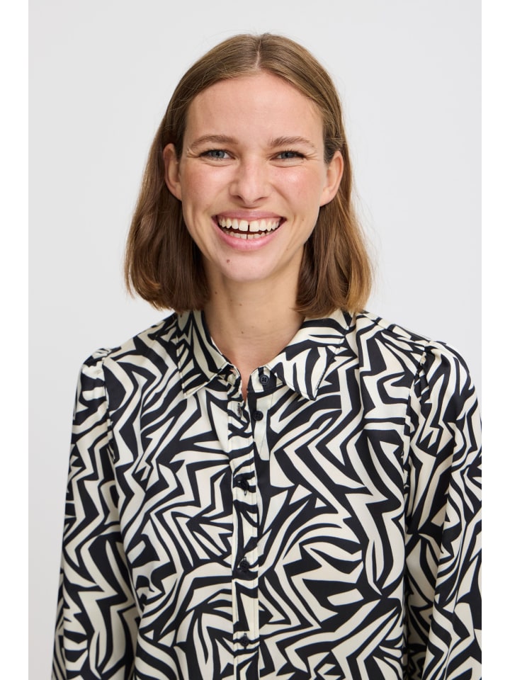 

Рубашка BYBXGEMOTRINE - стандартный крой, черный микс b. young