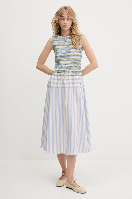 

Хлопковое платье Stine Goya, бежевый