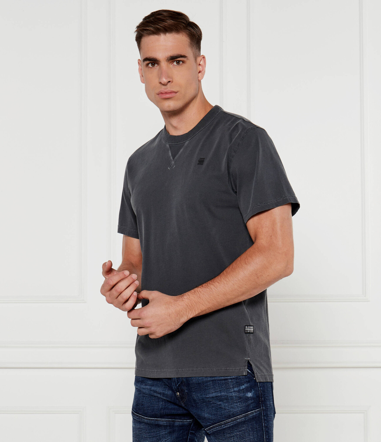 

Футболка G- Star Raw Nifous r t Regular Fit, цвет grafite