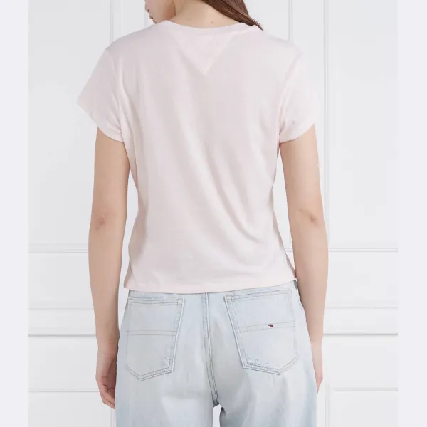 Футболка стандартного кроя с логотипом Tjw bby Essential Tommy Hilfiger, розовый — фото 2