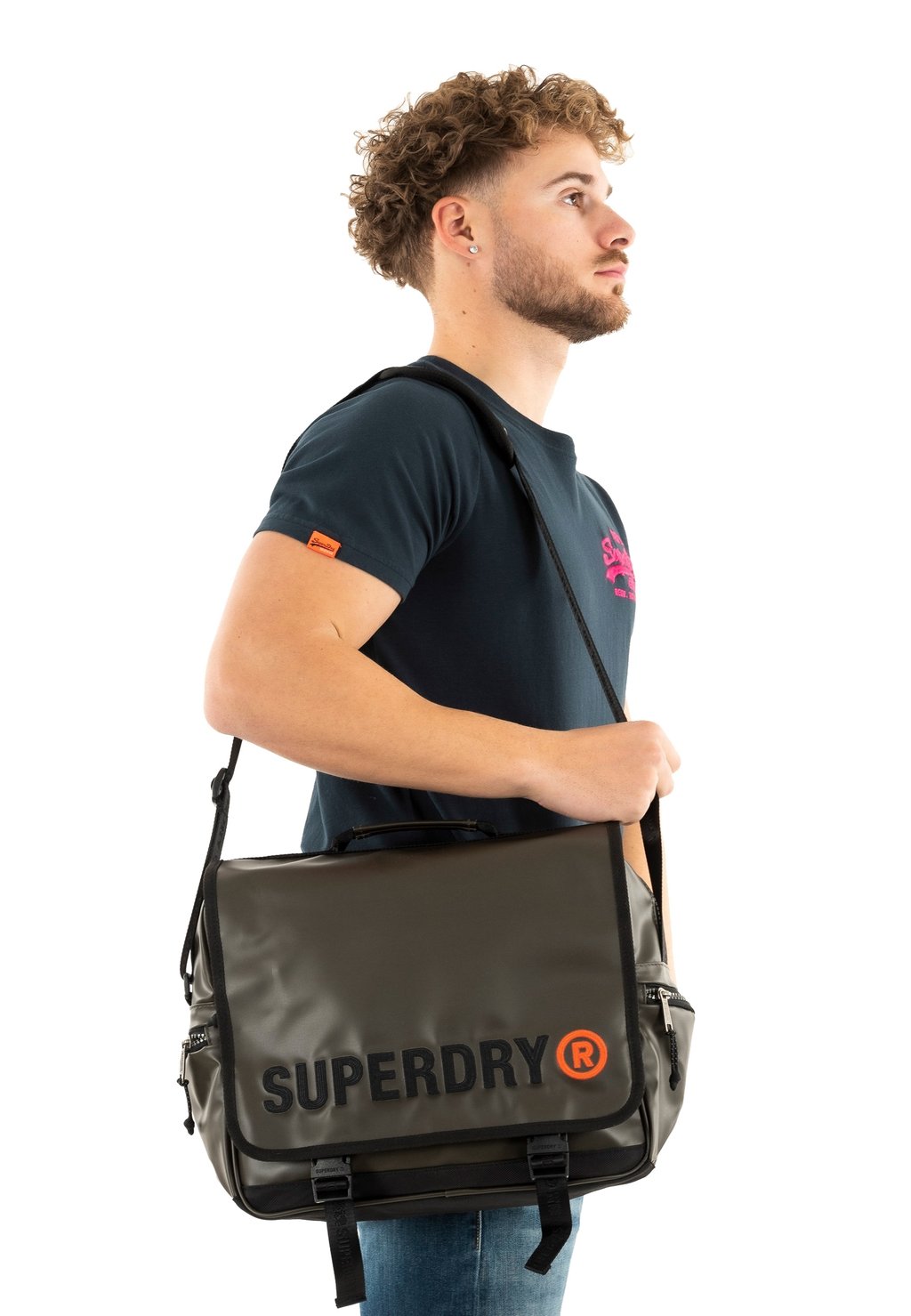 

Сумка через плечо Across body bag Superdry, зеленый