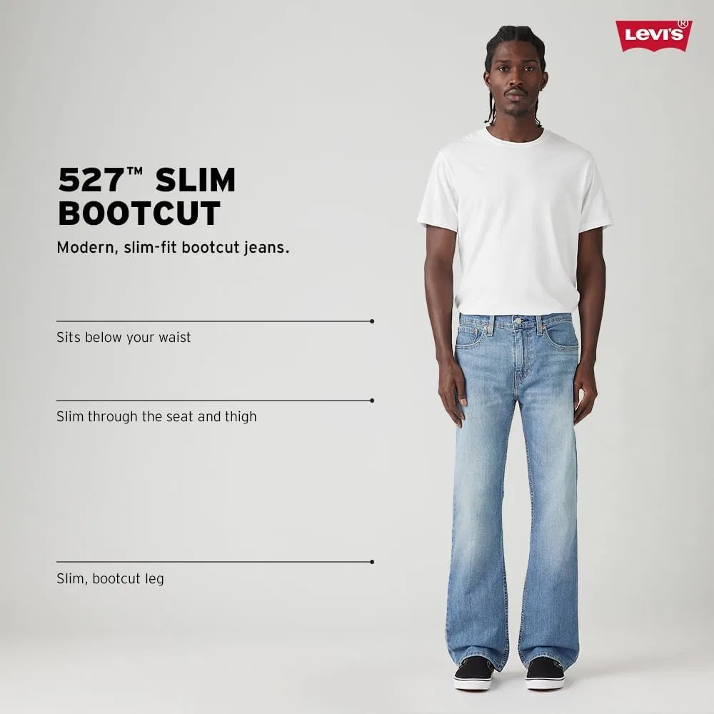Джинсы Levi's Slim Bootcut Wave Allusions-Stretch — фото 3