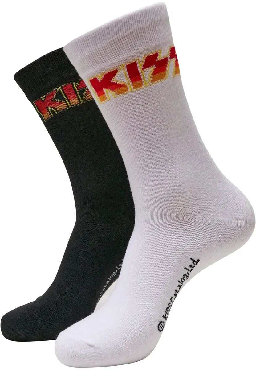 

Merchcode Basic Socks " Merchcode Unisex Kiss Socks 2-Pack" (1 пара), белый